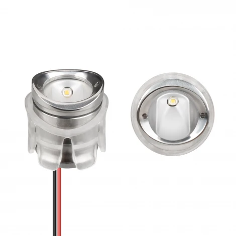 Встраиваемый светильник уличный ALT-LODESTAR-HANDRAIL-R27-1.5W Warm3000 (SL, 30x60 deg, 12-24V) (Arlight, IP67 Металл) 043243 (LED)