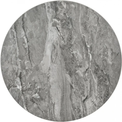 Кофейный столик Vision диам.40см x 54см, металл под дерево, керамика Bradexhome арт.FR 1036