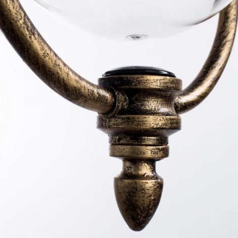 Настенный фонарь уличный Arte Lamp Barcelona A1482AL-1BN