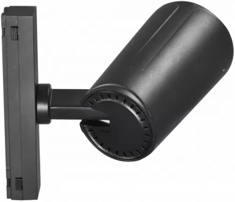 Трековый светильник магнитный 48V iLedex Vision48/25 4825-048-D70-20W-36DG-3000K-BK (круглые)