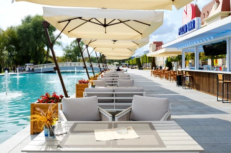 Диван 2-местный плетеный из роупа, каркас алюминий белый, роуп бежевый, ткань бежевая 4SIS Сан Ремо GFS4762S