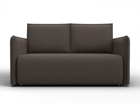 Диван прямой Лига-117 (ЛДСП,Брус,Фанера,Рогожка/Коричневый) Лига Диванов 137005