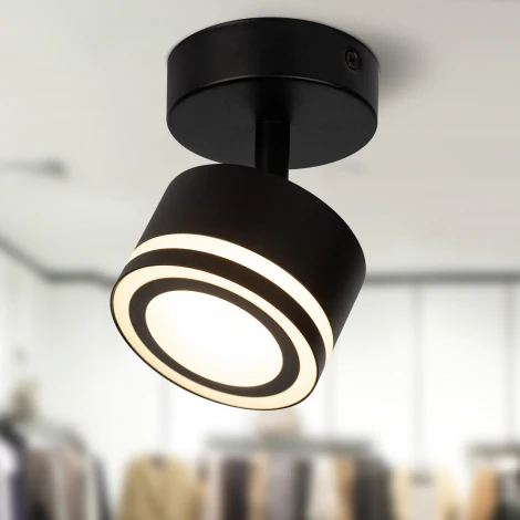 Спот ЭРА OL52 BK (220V)