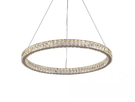 Подвесной светодиодный светильник кольцо Newport 8580 8580/80 C chrome (220V, на тросе, кольцо)