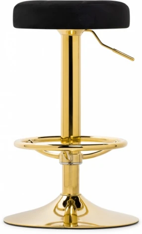 Барный стул Woodville Marun black / gold