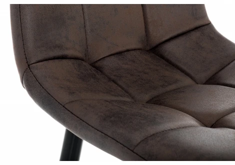 Барный стул Woodville Chio black / dark brown 11563