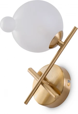 Бра Freya Flaty FR5374WL-01BS (220V, шар)