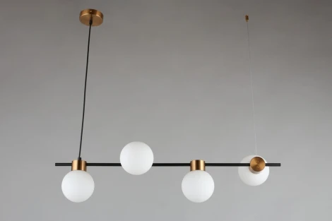 Подвесной светильник Omnilux Nembro OML-59503-04 (220V, на тросе, шарики)