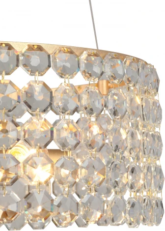 Подвесная люстра Vitaluce V5329-8/6S (220V, на тросе, круглые)