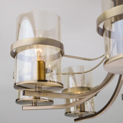 Потолочная люстра Eurosvet Coppa 60085/8 античная бронза (220V)