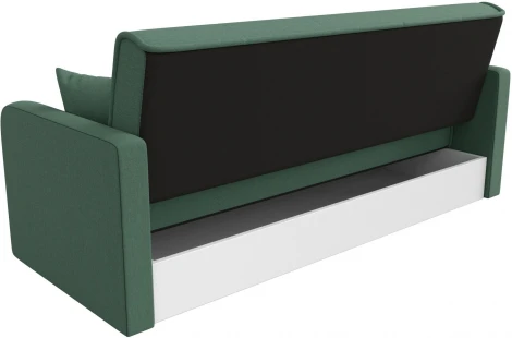 Диван-книжка Надежда (Зеленый/Рогожка) Лига Диванов арт.121131