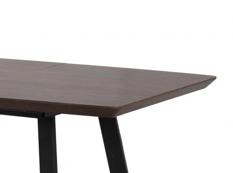 Стол Stockholm раскладной 120-160х80х75см, серый дуб