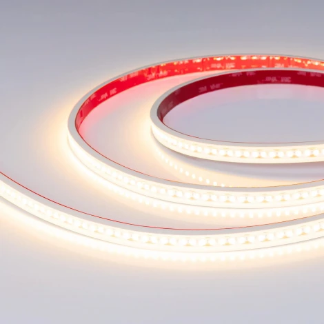 Светодиодная лента герметичная RTW-PS-A180-12mm 48V Warm2700-CX2 (19 W/m, IP67, 10m) (Arlight, CRI>90) 063805