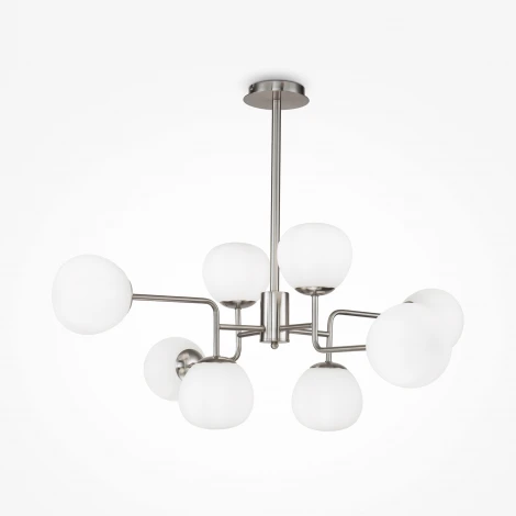 Потолочная люстра Maytoni Erich MOD221-PL-08-N (220V, шарики, молекулы)
