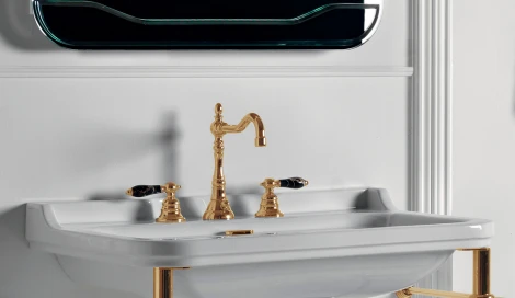 Раковина Kerasan Waldorf 4142 с 3 отверстиями