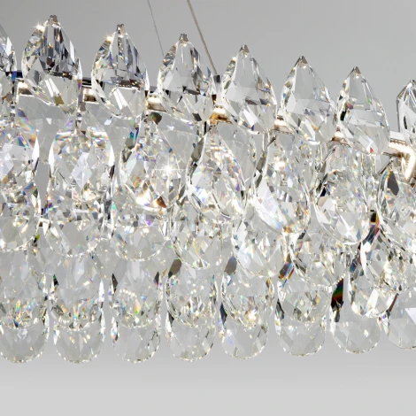 Подвесная люстра светодиодная Bogate's Marvel 90372/1 Strotskis (220V, хрусталь, на тросе)