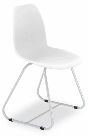 Стул Sheffilton SHT-ST29/S38 белый/хром лак
