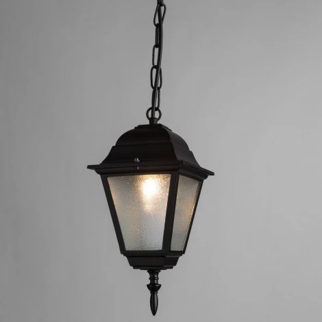 Уличный светильник подвесной Arte Lamp Bremen A1015SO-1BK (220V, на цепи, IP44)