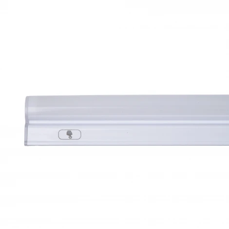Светильник линейный линейный светодиодный (аналог Т5) с сенсорной кнопкой, 230В, кабель 1,2м с вилкой и крепление в/к. 4000K Uniel ULI-L04-18W/4000K IP40 WHITE