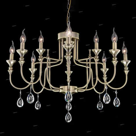 Подвесная люстра Citilux Рига CL437223 (220V, на цепи, подсвечник, свеча)