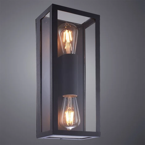 Настенный светильник уличный Arte Lamp Belfast A4569AL-2BK (220V, IP44)
