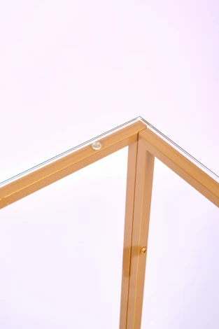 Консольный стол AllConsoles 1083-CG clear золотой