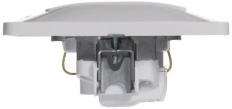 Розетка встраиваемая с заземлением (белый) Systeme Electric Glossa GSL000142