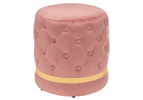 Пуфик Woodville Brot-П dark pink 11743