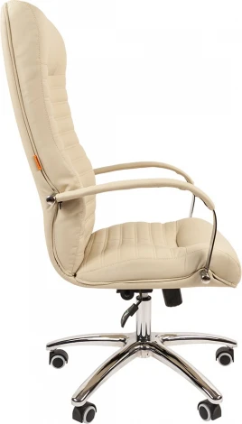 Компьютерное кресло CHAIRMAN 480 N (Металл,Экокожа/Бежевый)