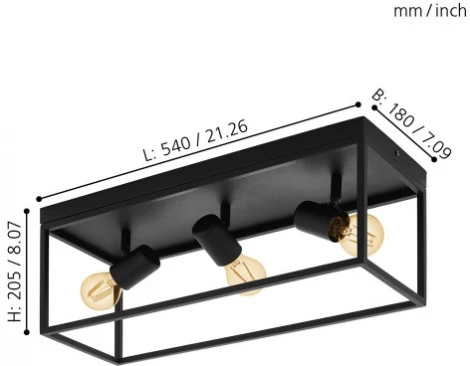 Настенный светильник Eglo Silentina 98333