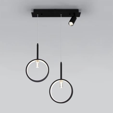 Подвесной светильник Eurosvet Verge 90249/3 черный