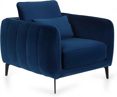 Кресло Amsterdam ОГОГО (арт.695156), (Ткань/Синий)