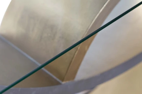 Консоль "Circus" со стеклом 157*46*82см Garda Decor арт.ART-4472-D