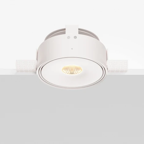 Встраиваемый светильник под гипсокартон Maytoni Move DL060-9W3-4-6K-TRS-W (LED, 220V, круглые)