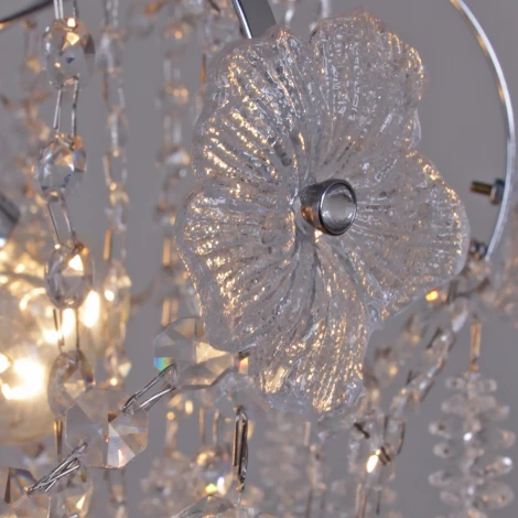 Подвесная люстра хрустальная Reluce 47300-0.3-10 CH