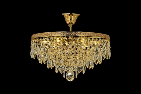 Потолочная люстра буше Arti Lampadari Castellana E 1.3.38.602 G (220V, хрусталь)