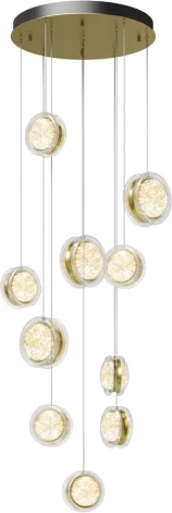 Подвесной светильник каскадный Maytoni Pharao MOD361PL-L41BS3K (LED, 220V, на проводе)