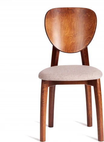 Обеденный стул Tetchair DIAMANTE (Бук/Коричневый)
