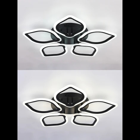 Потолочная люстра Natali Kovaltseva Real LED LAMPS 81200 BLACK
