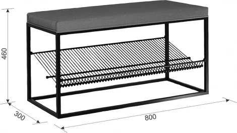 Прихожая "Бери К6" (2000х350х1900), цвет дуб крафт золотой/белое дерево Mebelson (арт.ПК06Бери.2563)