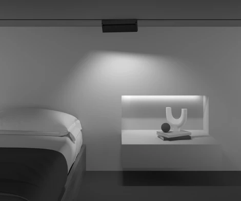 Трековый светильник Downlight Points Rot Gravity 3000K 20Вт 30° LED (магнитный) Maytoni Technical TR077-2-20W3K-B (48V)