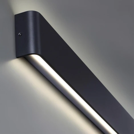 Уличный настенный светильник светодиодный Novotech Asa 359169 STREET черный IP65 LED 4000K 80W 220V
