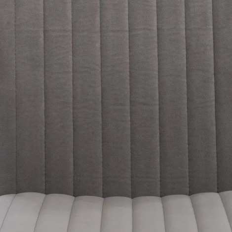 Стул обеденный Monte Carlo (Флок /Серый,Черный) Tetchair арт.24610