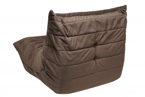 Диван Dreambag Маршмеллоу Коричневый 1 секция 7313300