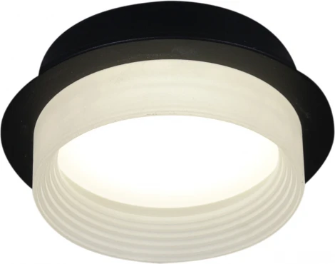 Встраиваемый точечный светильник Reluce 53004-9.0-001RLD GX53 BK (220V, круглые)