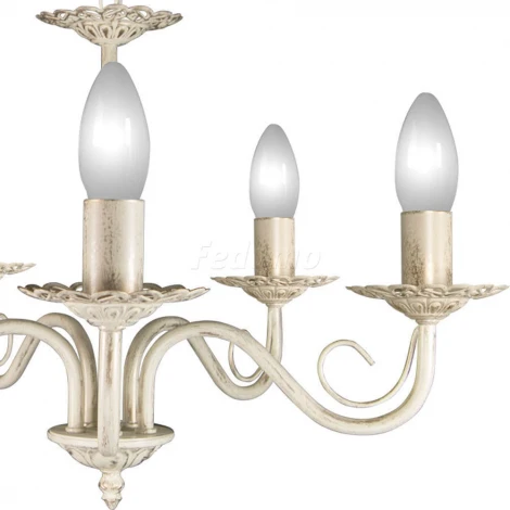 Люстра подвесная Day&Night, 5 ламп, бежевый с золотом