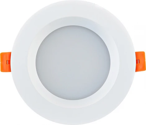 Встраиваемый биодинамический светодиодный светильник 9Вт Donolux Ritm DL18891/9W White R Dim (220V, круглые, IP44)