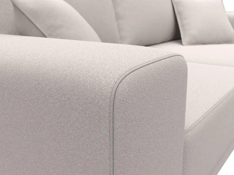 Диван прямой Льюес Лига Диванов (Замша) арт.126705