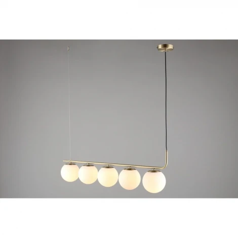 Подвесной светильник Omnilux Avetrana OML-66613-05 (220V, на тросе, шарики)