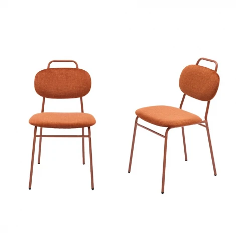 Комплект из 2-ух стульев MOLLY разборный терракотовый Bradex Home FR 1066P